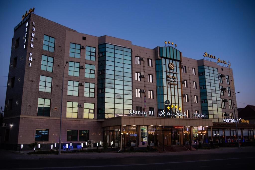 Hotel Zhibek Zholy ชุมเกนท์ ภายนอก รูปภาพ